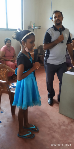 Homagama Pitipana town is celebrating the World Children and Elderly Day in Grama Niladhari division (2022)